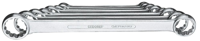 GEDORE set di chiavi a doppio anello 4-8 8 pezzi larghezza dei piatti 6 - 22 mm ( 4000823090 )