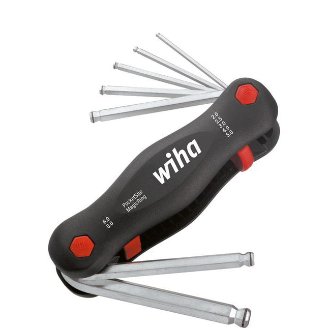 WIHA screwdriver set 369R P7 7-piece manual folding holder ( 4000825348 )