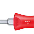 WIHA Schraubendreher 314 Größe PZD 2 Klingenlänge 100 mm ( 4000827632 )