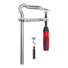 BESSEY all-steel screw clamp OMEGA Clamping width 200 mm Projection 100 mm ( 4000831471 )