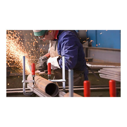 Abrazadera de tornillo BESSEY totalmente de acero GZ Ancho de sujeción 1250 mm Proyección 120 mm ( 4000831532 )