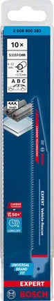BOSCH Reciprocating saw blade Expert Automotive Steel Length 225 mm Width 20 mm ( 4000837438 )