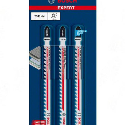BOSCH Stichsägeblatt Fiber Plaster T 341 HM Gesamtlänge 132 mm ( 4000837441 )