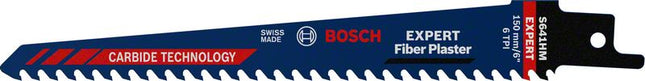 BOSCH Reciprocating saw blade Expert Fibre Plaster S 641 HM Length 150 mm Width 19 mm ( 4000837443 )