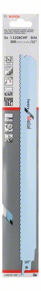 BOSCH Lama per sega circolare S 1226 CHF Lunghezza 300 mm Larghezza 25 mm ( 4000837584 )
