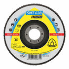 Disco lamellare KLINGSPOR SMT 628 Supra Ø 125 mm grana 40 piatto ( 4000842270 )