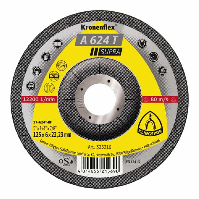 PFERD round brush RBU 7015/6 INOX 0.30 Ø 70 mm 6 mm wire thickness 0.3 mm ( 4000843594 )