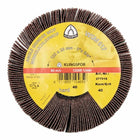 KLINGSPOR abrasive mop wheel WSM 617 120 brown ( 4000843661 )
