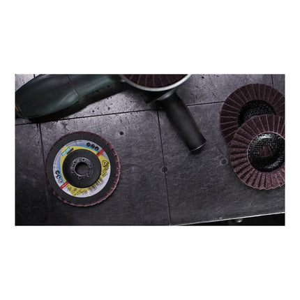 KLINGSPOR flap disc SMT 800 Ø 125 mm grain size medium 12° curved ( 4000844472 )