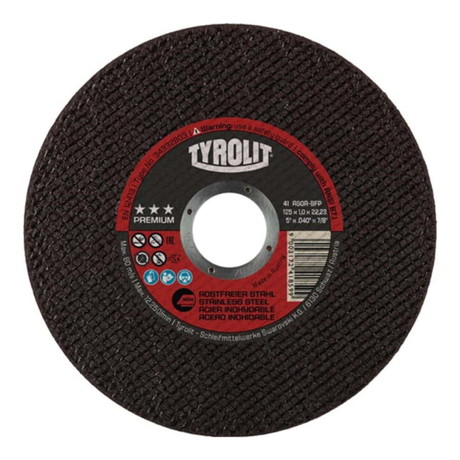 TYROLIT disco de corte Premium D125x1mm recto ( 4000845525 )