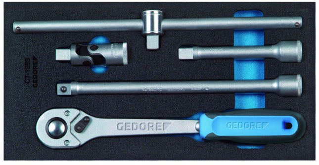 Módulo de herramientas GEDORE 1500 CT1-1993 T Módulo de 5 piezas 1/3 ( 4000881209 )