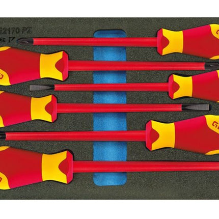 Módulo de herramientas GEDORE 1500 CT1-VDE 2170 PZ Módulo de 6 piezas 1/3 ( 4000881237 )