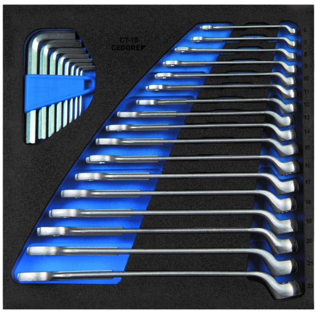 Módulo de herramientas GEDORE 1500 CT2-1 B Módulo de 25 piezas 2/3 ( 4000881238 )