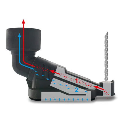 STARMIX aspirador de polvo de perforación BF 12 Bohrfixx broca Ø máx. 14 mm ( 4000897154 )