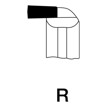 Scalpello a uncino WILKE 25 x 25 mm ( 4118660252 )
