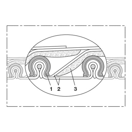 Manguera de aspiración y soplado NORRES TIMBERDUC(R) PUR 531 AS Ø interior 160 mm ( 4501400808 )