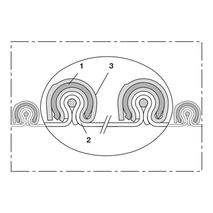 Wąż wydechowy NORRES CP HYP 450 PROTECT Ø wewnętrzna 200-203 mm ( 4501402769 )