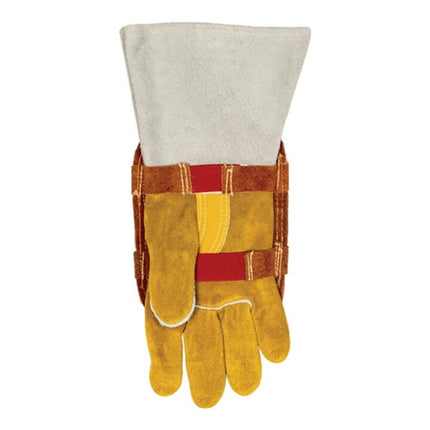 WELDAS hand protection cow split leather with aluminised PFR protection ( 4702005041 )