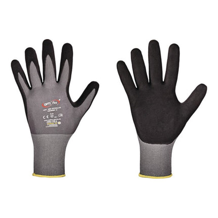 Guantes OPTIFLEX OPTIMATE talla 7 gris/negro ( 8000140913 )