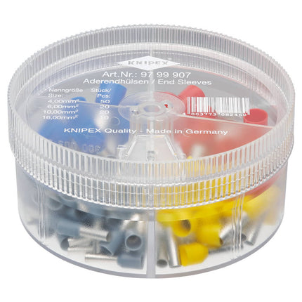 Scatola di assortimento KNIPEX da 100 pezzi 4,0 - 16,00 mm² ( 8000331592 )