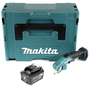 Makita CP 100 DM1J Akku Universalschere 10,8V Multi Cutter im Makpac + 1x 4,0Ah Akku - ohne Ladegerät