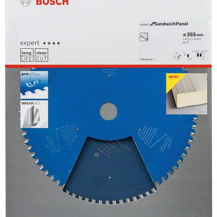 BOSCH Piła tarczowa Ø zewnętrzna 355 mm Liczba zębów 80 MTCG ( 8000342240 )