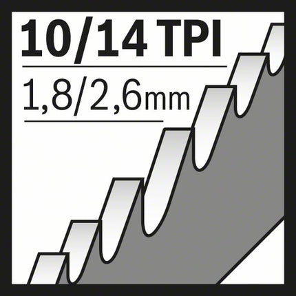 BOSCH Lama per sega circolare S 1122 VF Lunghezza 225 mm Larghezza 19 mm ( 8000343738 )