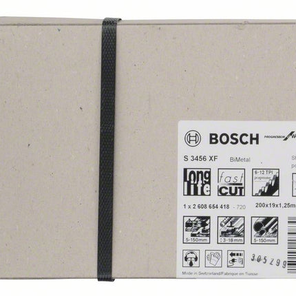 BOSCH Brzeszczot do piły szablastej S 3456 XF Długość 200 mm Szerokość 19 mm ( 8000343742 )