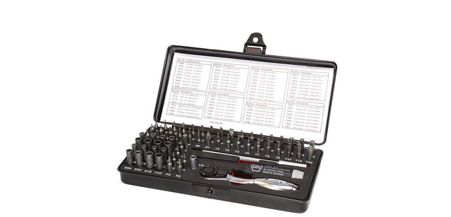 WIHA precision mechanic bit set 7000SK65ESD 66-piece set with C4 bits ( 8000378984 )