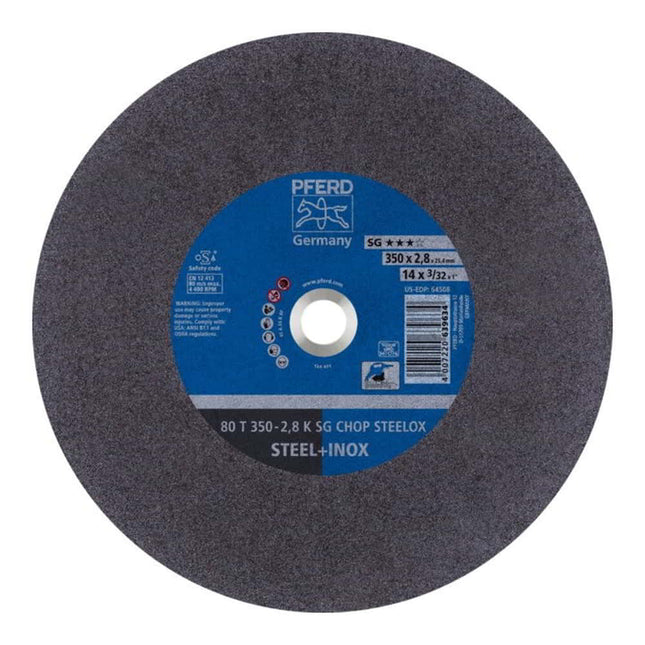 PFERD spazzola rotonda RBG 7012/6 ST 0,35 Ø 76 mm 6 mm spessore filo 0,35 mm ( 8000433073 )