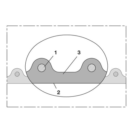NORRES AIRDUC(R) PUR 355 AS tubo di aspirazione e mandata Ø interno 110 mm ( 8000478775 )