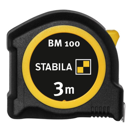 STABILA Taschenrollbandmaß BM 100 Länge 8 m Breite 25 mm mm/mm ( 8000911842 )