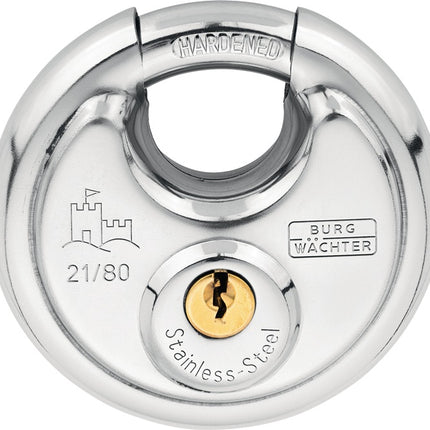 Candado de cilindro BURG-WÄCHTER 21 80 SB anchura del cuerpo de la cerradura 80 mm ( 8002367527 )