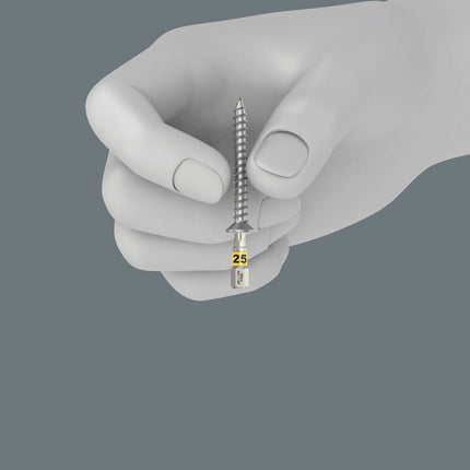 WERA Bit 867 TORX® HF 1/4 ″ TX 15 Länge 25 mm ( 8002899411 )