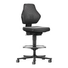 Krzesło obrotowe do zadań BIMOS Air Flow kółka + pierścień na stopy ( 9000454094 )