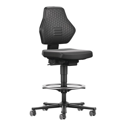 Krzesło obrotowe do zadań BIMOS Air Flow kółka + pierścień na stopy ( 9000454094 )