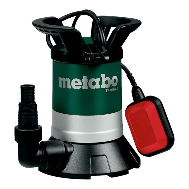 Metabo TP 8000 S Pompa sommersa per acque chiare 350 W 8000 l/h IP X8 ( 0250800000 )