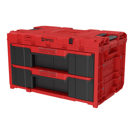 Qbrick System ONE Cajón 2 Caja de herramientas 2.0 RED Ultra HD Caja de herramientas a medida 587 x 380 x 340 mm 29 l con dos cajones