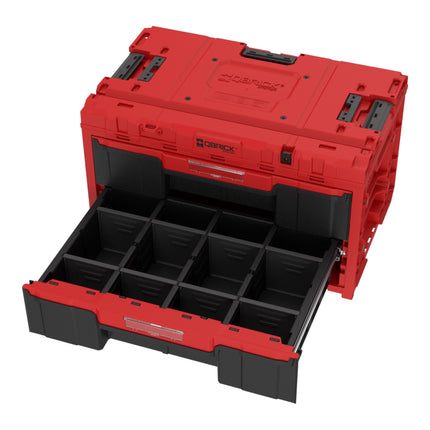 Qbrick System ONE Cajón 2 Caja de herramientas 2.0 RED Ultra HD Caja de herramientas a medida 587 x 380 x 340 mm 29 l con dos cajones