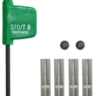 Festool HW-WP 25x5,5x1,1 (4x) Wendeplatten-Set ( 491387 ) für Fräser 491079