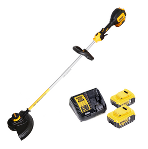 Dewalt DCM 561 PBS Akku Rasentrimmer 18V Brushless + 2x Akku 5,0Ah + Ladegerät