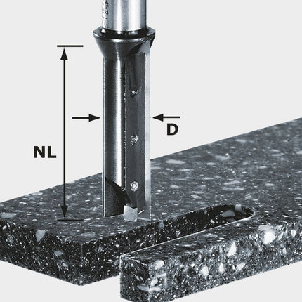 Festool HW S12 D14/45 WM Nutfräser-Wendeplatten ( 491110 ) für OF 1400, OF 2200