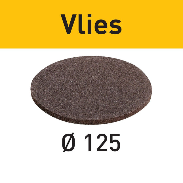 Festool STF D125 FN 320 VL/10 Schleifvlies Vlies ( 201132 ) für RO 125, ES 125, ETS 125, ETSC 125, ES-ETS 125, ES-ETSC 125, ETS EC 125, LEX 125