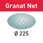 Festool STF D225 P240 GR NET/25 mesh abrasif Garnet Net (203318) pour ponceuses à long col PLANEX LHS 2 225 EQ(I), PLANEX 225 EQ, PLANEX LHS-E 225 easy, PLANEX LHS 2-M 225 EQ