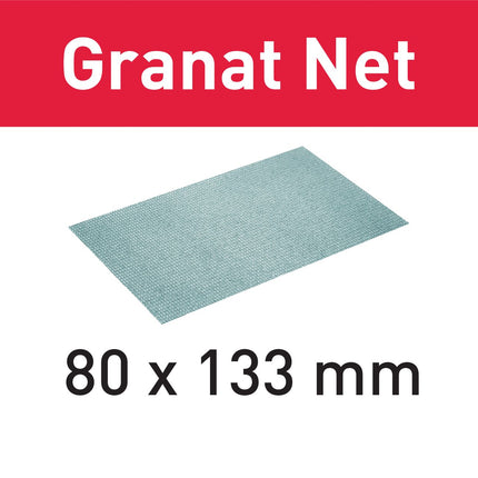 Festool STF 80x133 P240 GR NET/50 Netzschleifmittel Granat Net ( 203291 ) für RTS 400, RTSC 400, RS 400, RS 4, LS 130, HSK-A 80x130, HSK 80x133