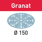 Festool STF D150/48 P40 GR/10 disque abrasif grenat (575154) pour RO 150, ES 150, ETS 150, ETS EC 150, LEX 150, WTS 150, HSK-D 150