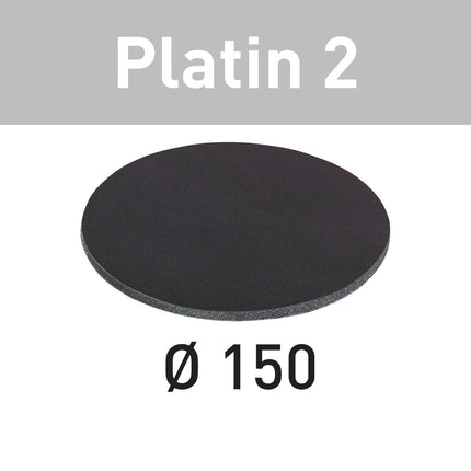 Festool STF D150/0 S2000 PL2/15 Schleifscheibe Platin 2 ( 492371 ) für RO 150, ES 150, ETS 150, ETS EC 150, LEX 150, WTS 150, HSK-D 150