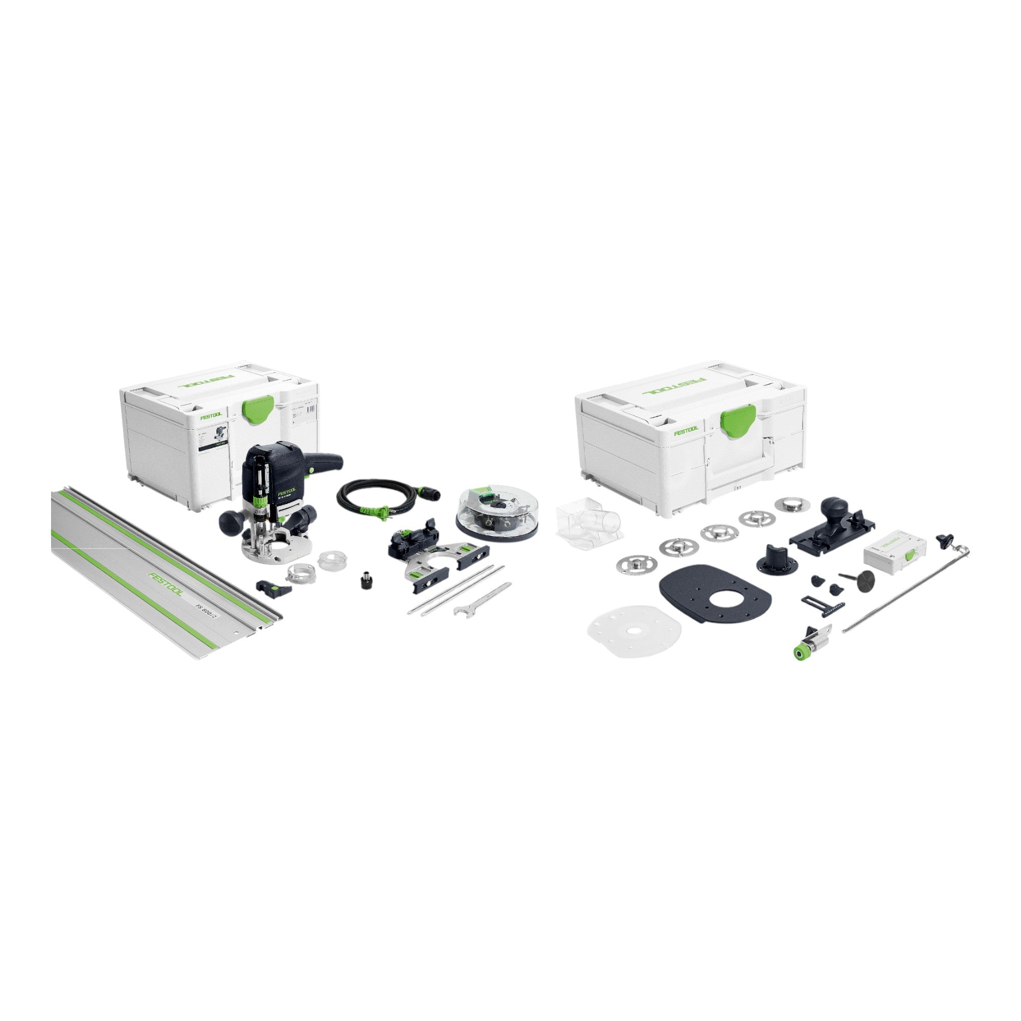 Festool OF 1010 REBQ FS Set Box Oberfraese 1010 W 55 mm Hub 578053 Fraeser Set Fuehrungsschiene Systainer 0 - toolbrothers