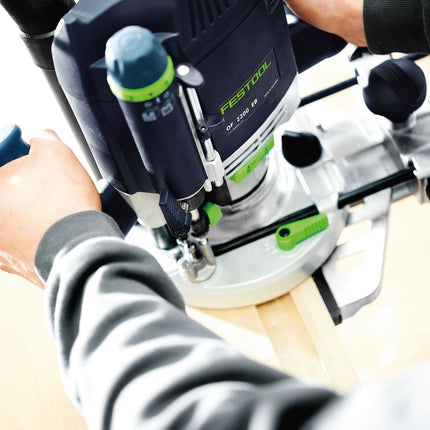Festool OF 2200 EB-Set Oberfräse 2200 W 6 - 12,7 mm + Zubehör Set + Systainer ( 576220 )