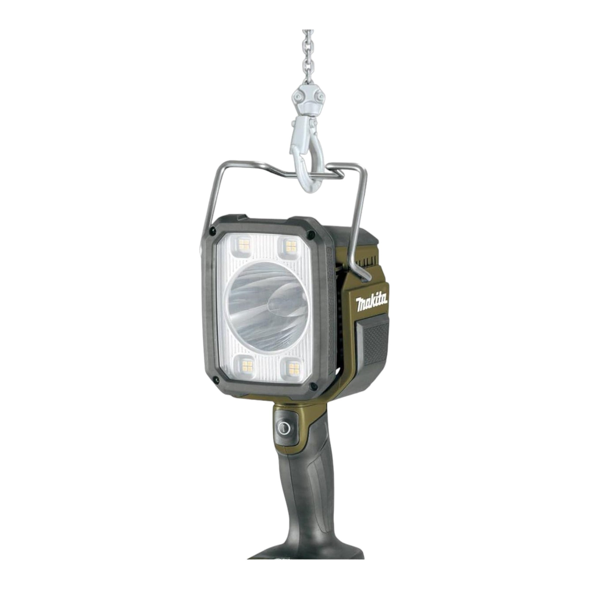 Makita DML 812 M1 Akku Handstrahler 18 V 1250 lm LED Olive Gruen Outdoor Adventure Sonderedition 1x Akku 4 0 Ah ohne Ladegeraet 2 - toolbrothers